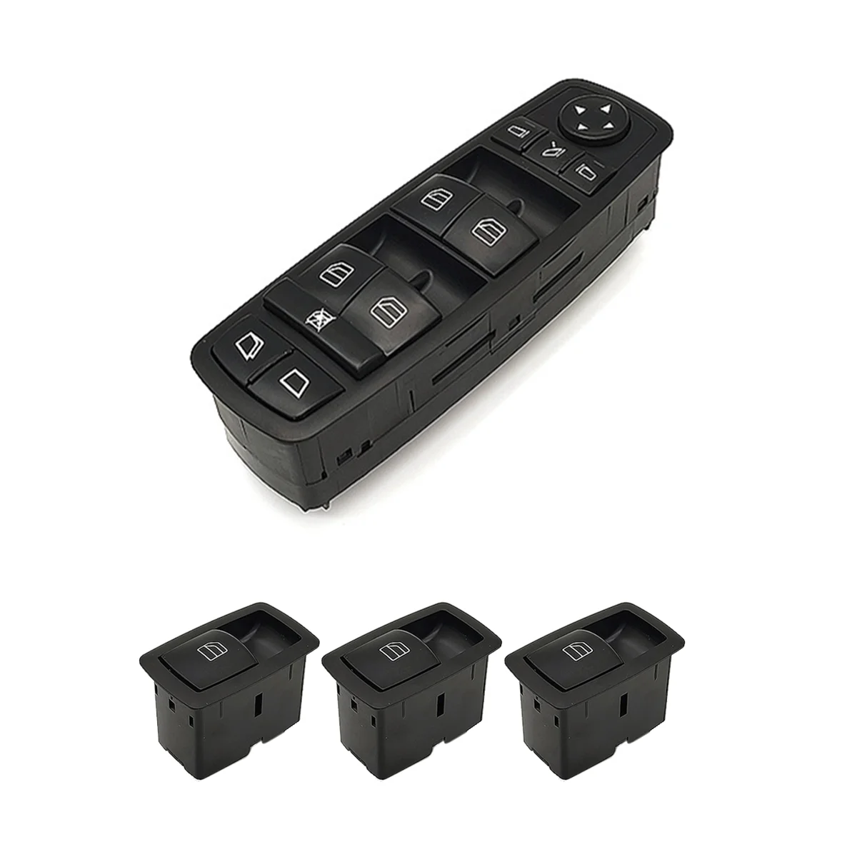 

Car Electric Window Control Panel Switch High Version for W251 W164 2518300390 2518200510