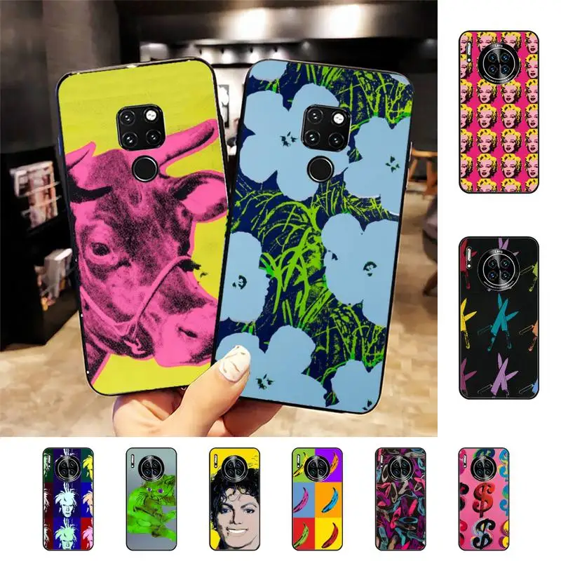 

Andy Warhol Art Phone Case For Huawei Mate 10 20 30 40 50 lite pro Nova 3 3i 5 6 SE 7 pro 7SE