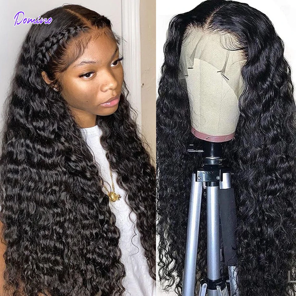 

Lace Front Wigs Human Hair Water Wave 13x4 Human Hair Curly Wigs For Women Lace Frontal Wigs Malaysian Virgin Wet And Wavy Wigs