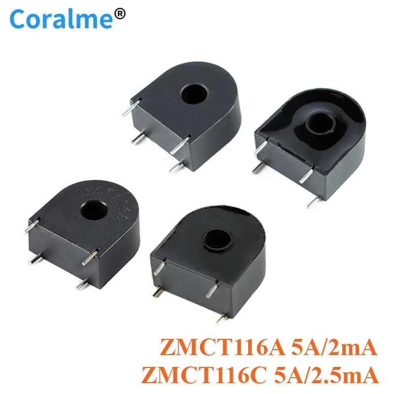 

5pcs ZMCT116A 5A/2mA ZMCT116C 5A/2.5mA Precision Miniature Current Transformer