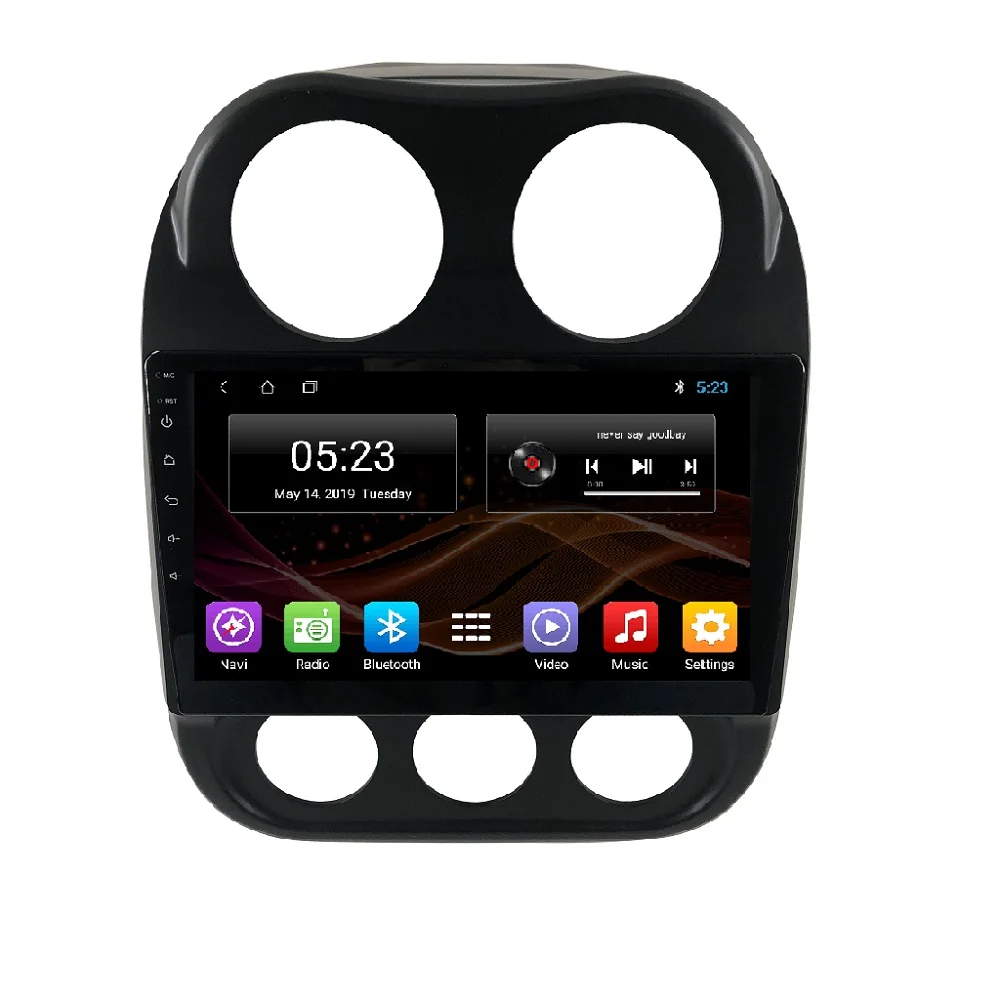 

Radio 10.1Inch Car Player Stereo Touch Screen Car Video with Accessories Mirror Link Car DVD Player For Jeep compass
