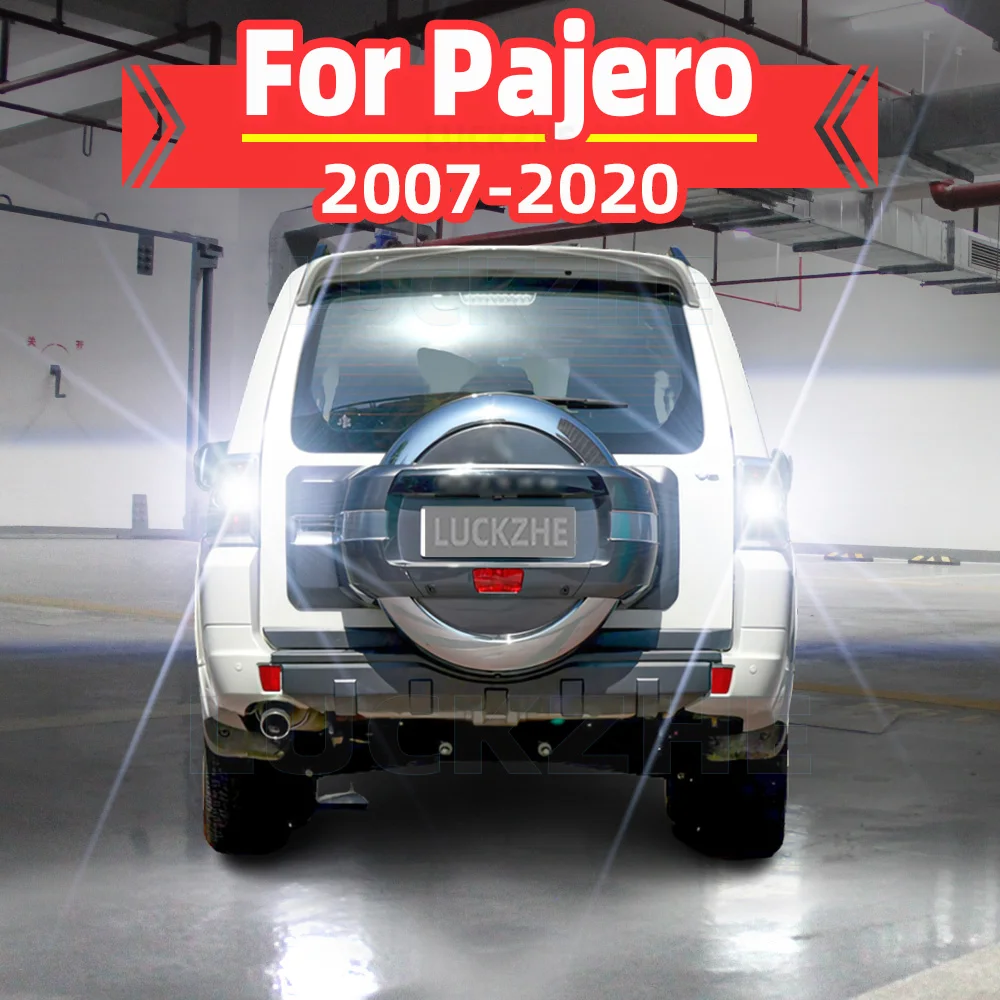 

2 шт. светодиодный фонарь заднего хода для Mitsubishi Pajero V80 V93 V97 V98 аксессуары 2007-2020 2015 2016 2017 2018 2019 резервный фонарь
