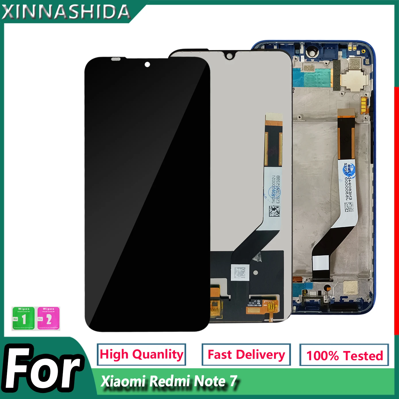 ЖК-дисплей 6 3 &quotдля Xiaomi Redmi Note 7 сменный сенсорный экран для Pro M1901F7H M1901F7G оригинал -