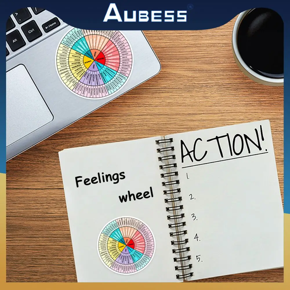 

Preservative Convenient Cell Phone Simple Sticker Fashion Computer Decorations Portable Durable Practical Emotional Wheel