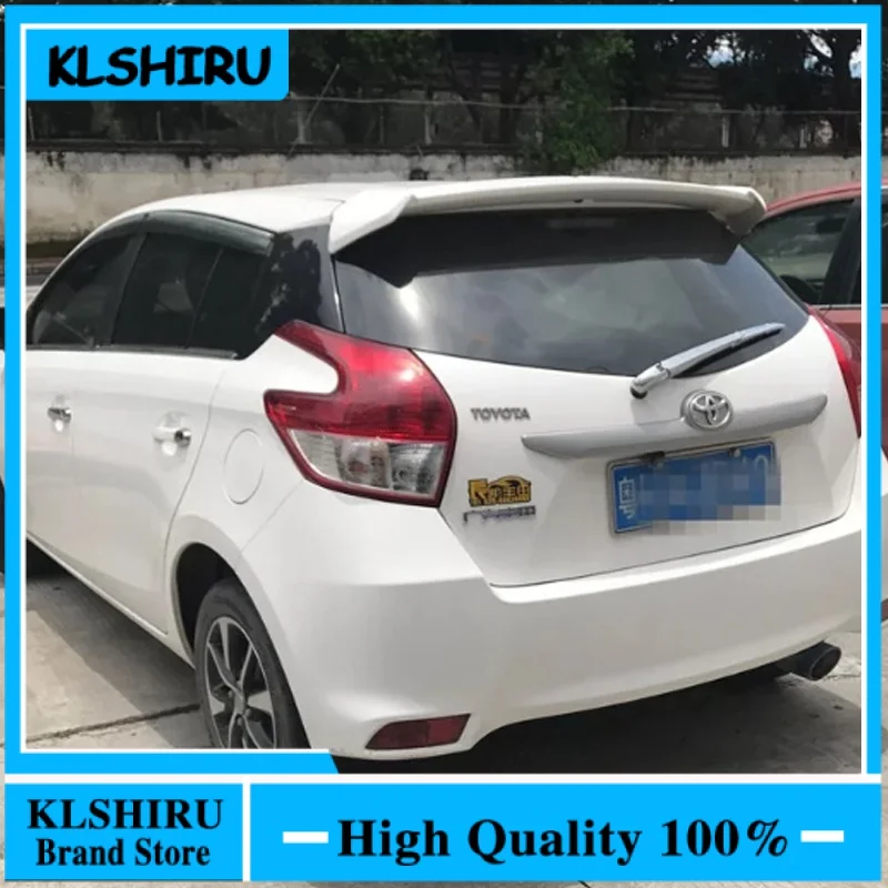 

Спойлер для Toyota Yaris 2008 2009 2010 2011, спортивный спойлер Yaris RS из АБС-пластика, основной цветной спойлер для заднего крыла автомобиля