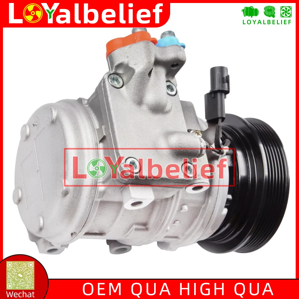 Фото Компрессор кондиционера с муфтой для Kia Rondo 2.4L 2010-2012 10PA17C 977011D100 CO 10985C 10362551 №3