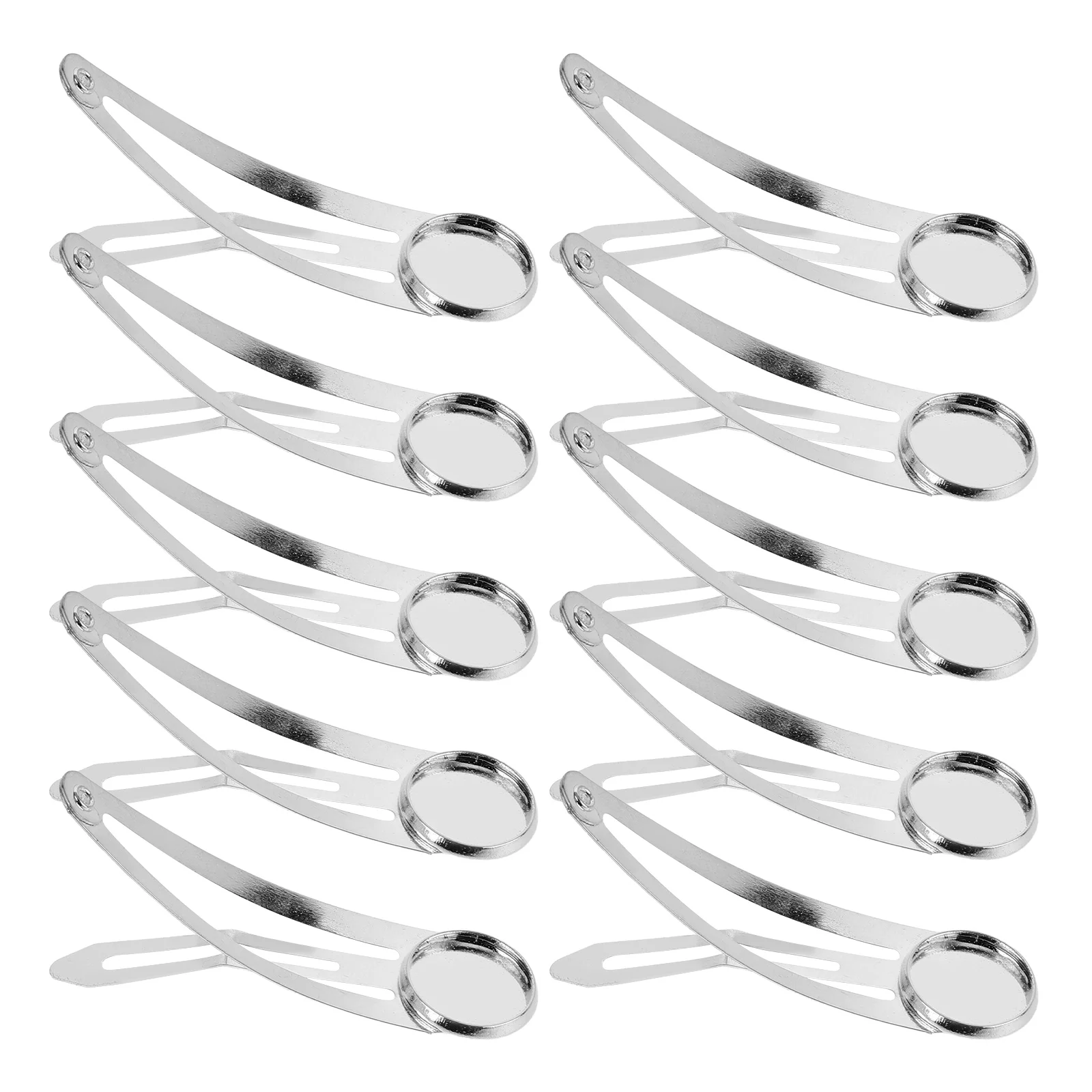 10 шт. пустая заколка для волос основа ювелирных изделий аксессуары заколки