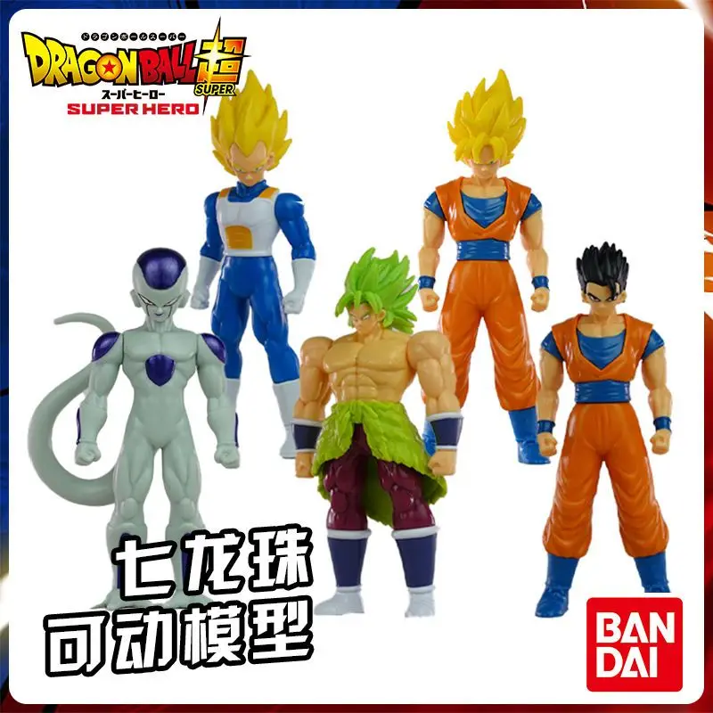 

Bandai Dragon Ball Super Saiya Son Goku Vegeta Broglie Wufan кукла Фриза модель игрушки подарок