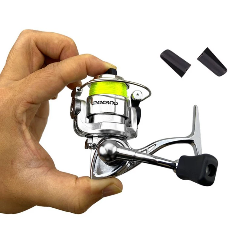 1PC Metal Pocket Mini 100 Spinning Reel Fishing Tackle Small Spinning Reel 4.3:1 Fshing Wheel