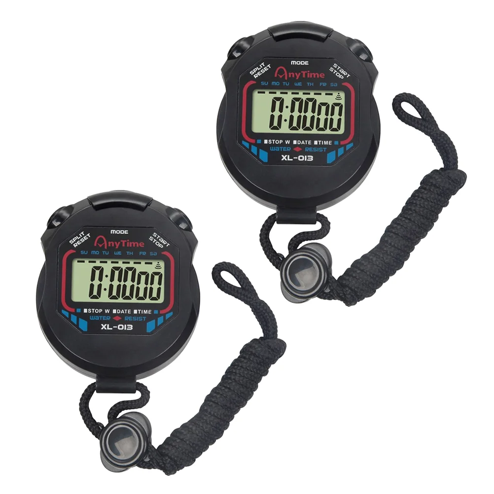 

2 Pcs Stopwatch Watch Running Watch Electronic Stopwatch Digital Stopwatch Sports Stopwatch Timer Stopwatch Exercise Watch