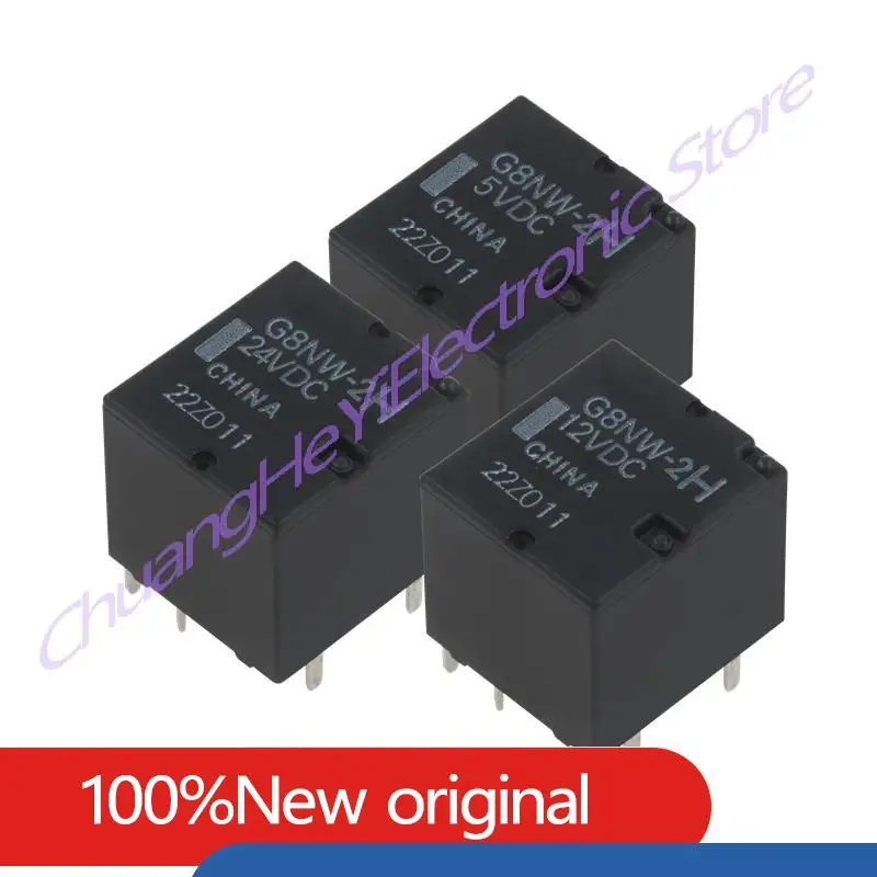 

Реле G8NW-2H 12VDC G8NW-2H-12VDC G8NW2H 12V DC12V 10pin