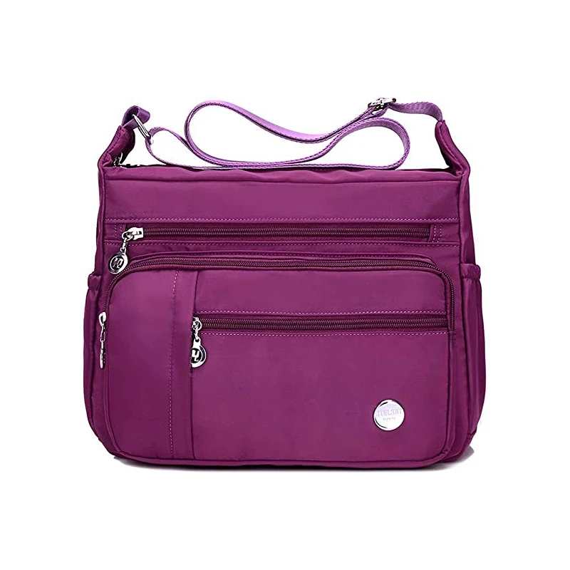 

Women's shoulder bag Wide most pocket bag Women's messenger bag Fashion handbag Top handbag