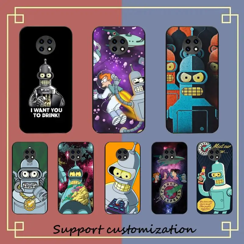 

Cartoon Amine Cute F-Futuramas Phone Case for Redmi 5 6 7 8 9 A 5plus K20 4X S2 GO 6 K30 pro