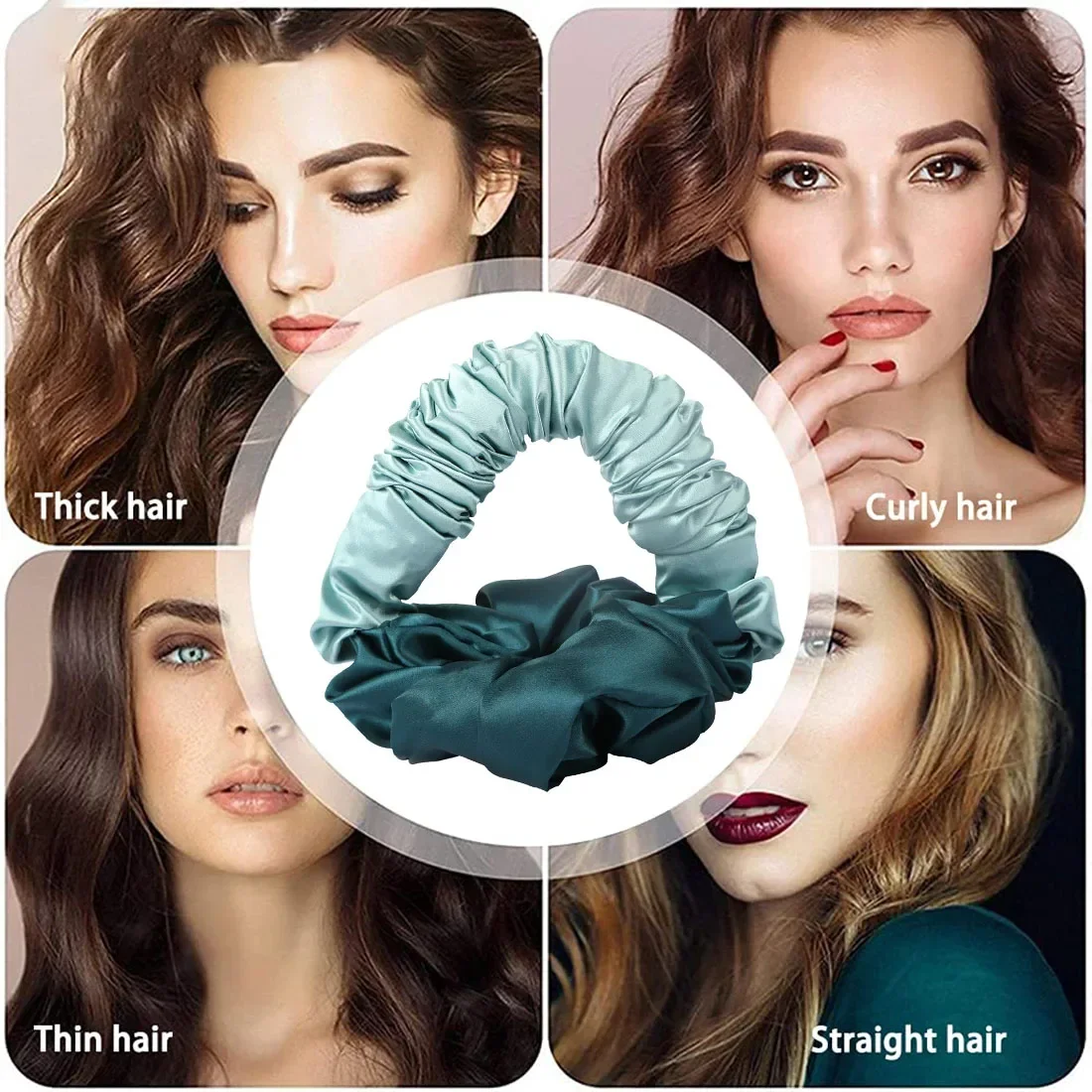 1 шт. бигуди для волос без нагрева щипцы завивки повязка на голову мягкие спящие