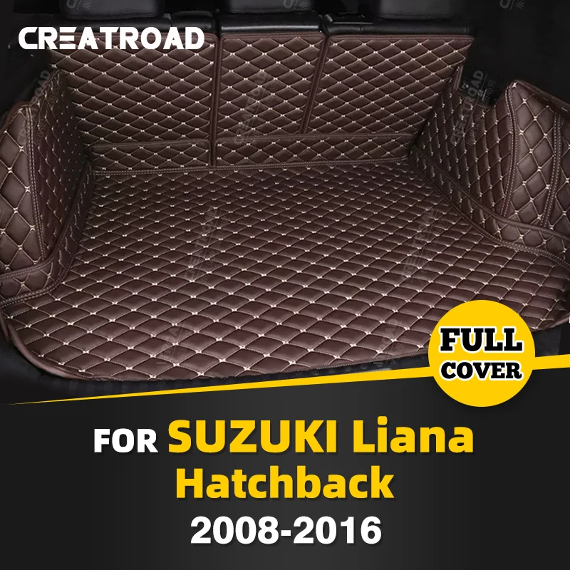 

Коврик для багажника с полным покрытием для Suzuki Liana Hatchback 2008-2016 15 14 13 12 11 10 09, защитный коврик для автомобиля, аксессуары для защиты интерьера