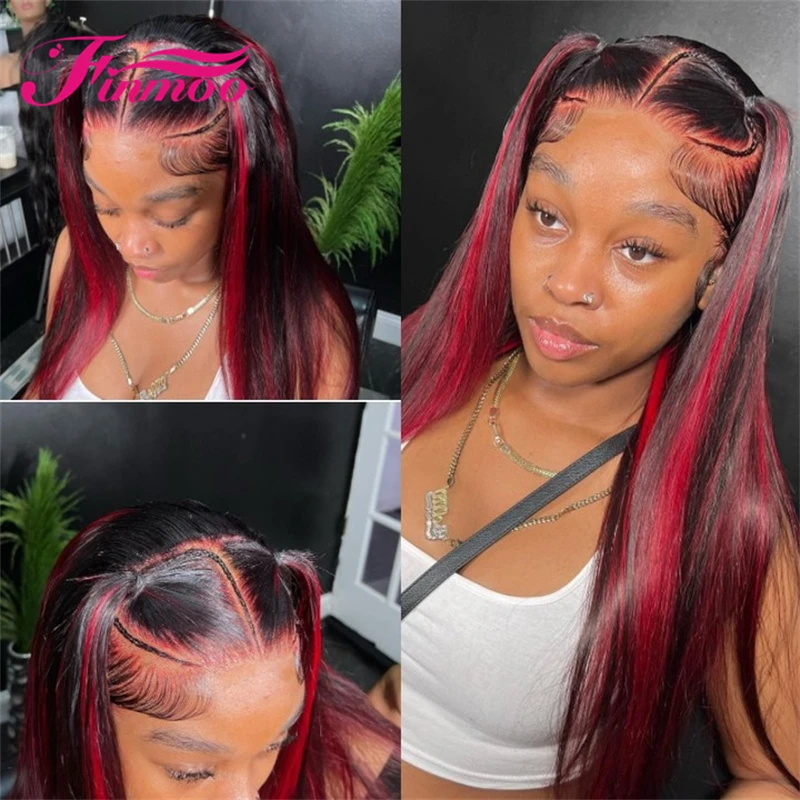 

Парик из человеческих волос с большим разрезом, 13x6