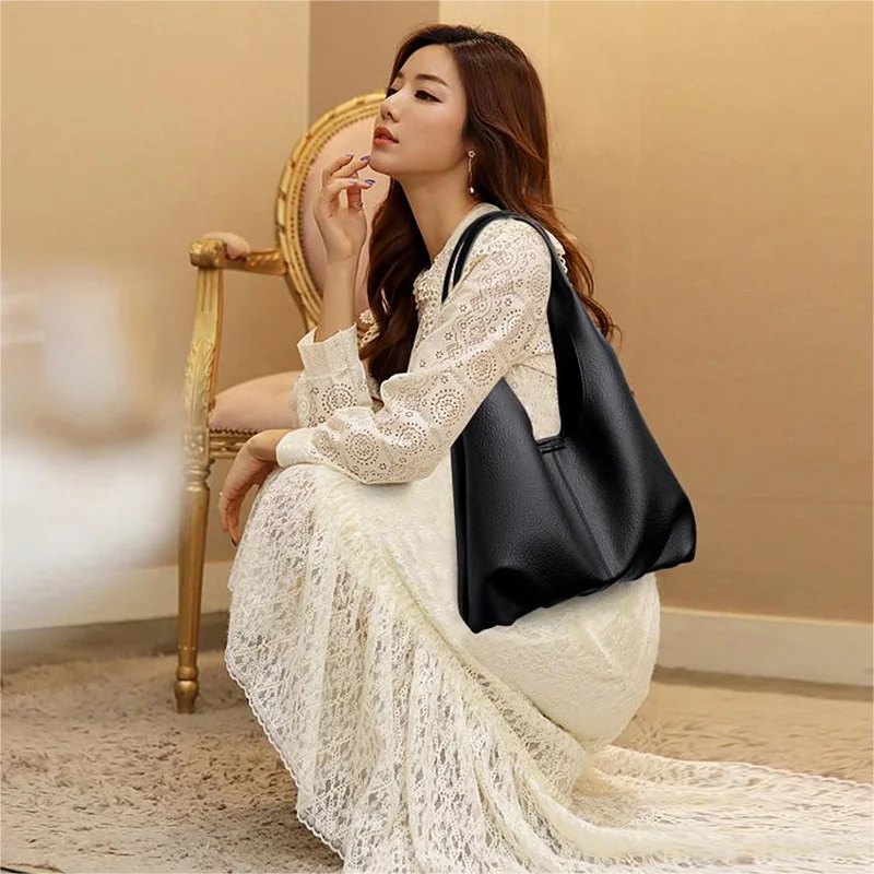 

Вместительная сумка для матери и ребенка, трендовая атмосферная Сумочка на плечо, женская сумка для планшета и компьютера, дорожный кошелек