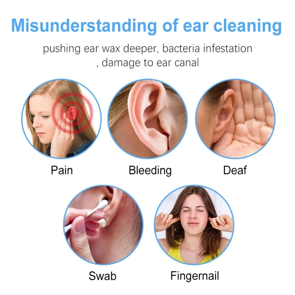 HD отоскоп 3 9 мм 720P эндоскоп для визуальной чистки ушей инспекционная камера с 6