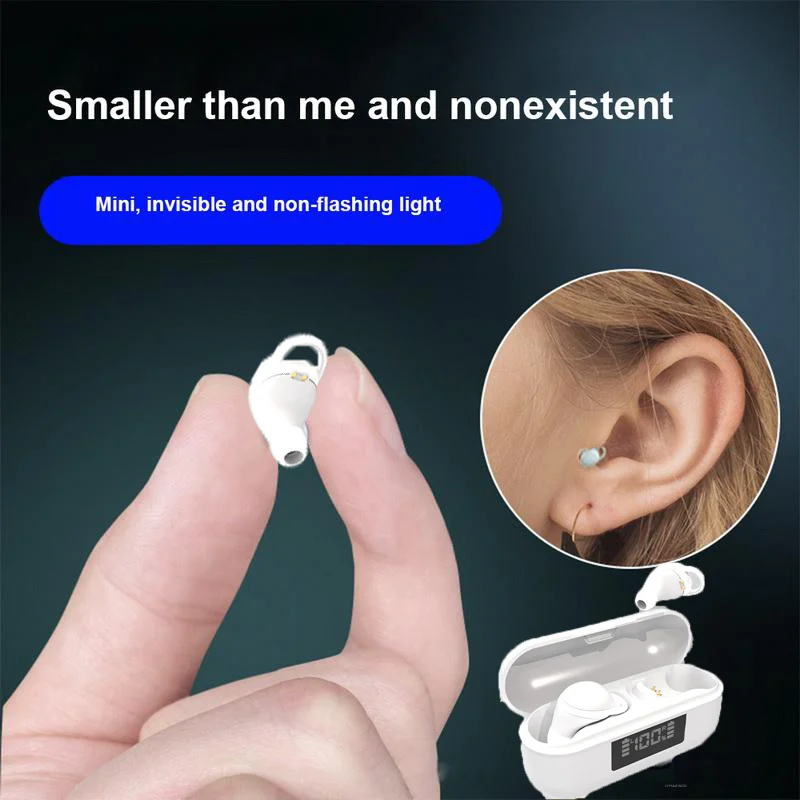 

Bluetooth Mini Earphones 5.1 Wireless Headphones Invisible In-Ear TWS Handfree Small earbuds Stereo Gaming Headset For Xiaomi