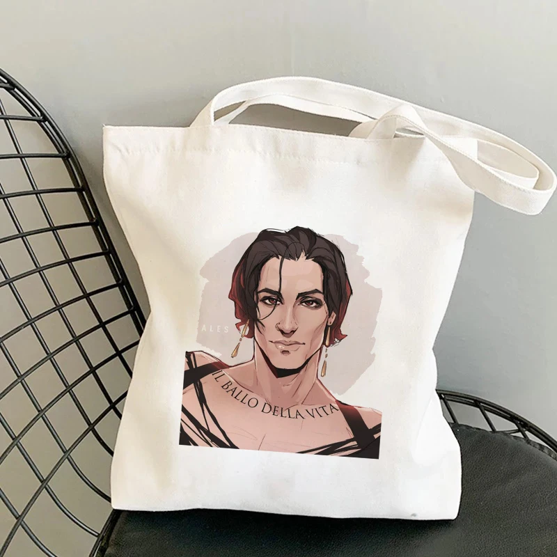 

Maneskin Women Canvas Shopper Bag Shopping Bag Canvas Bolso Tote Bag Recycle Bag Shoulder Bag Handbag Cotton Collapsible Eco Bag