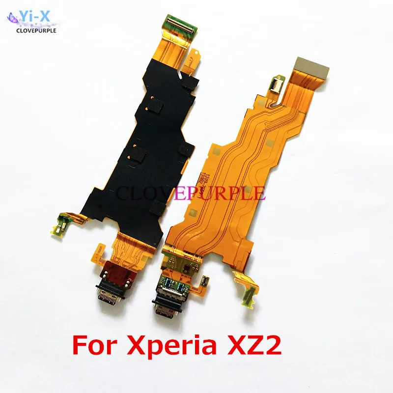 

1pcs Micro USB Charger Dock Connector Charging Port Flex Cable Replacement Parts For Sony Xperia XZ2