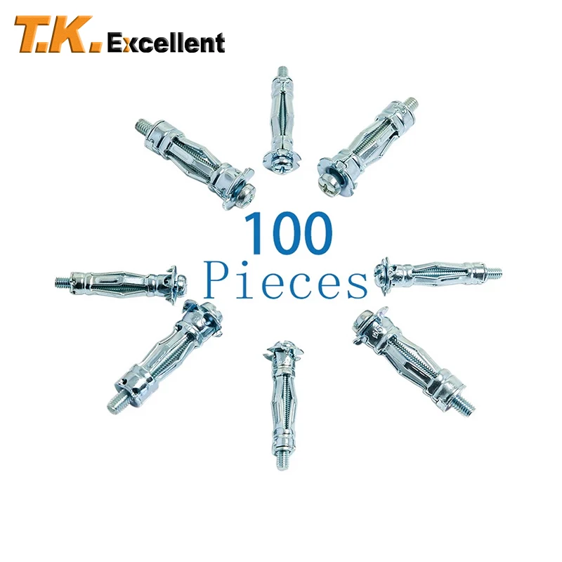 

100 шт., настенные анкерные винты 8*34 + 11*36