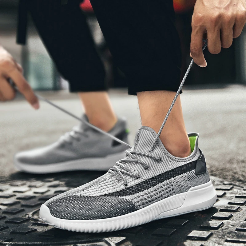 Кроссовки Xiaomi Youpin мужские сетчатые Повседневные Легкие дышащие Сникерсы для
