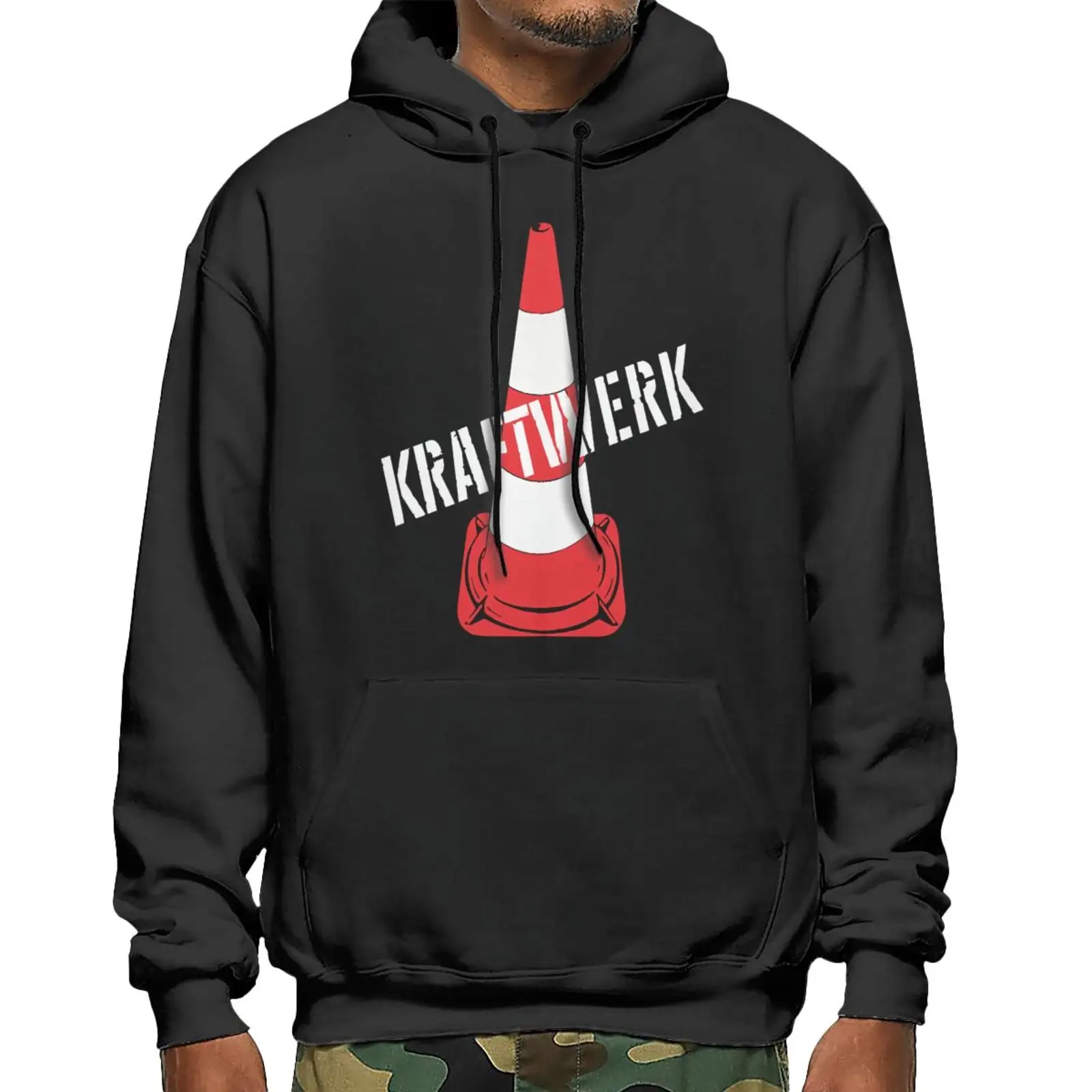 

Kraftwerk 1970 First Album Krautrock Sweatshirts Hoodies Men Hoodie Male Sweatshirt Fleece Jacket Male Clothes Male Sweatshirt