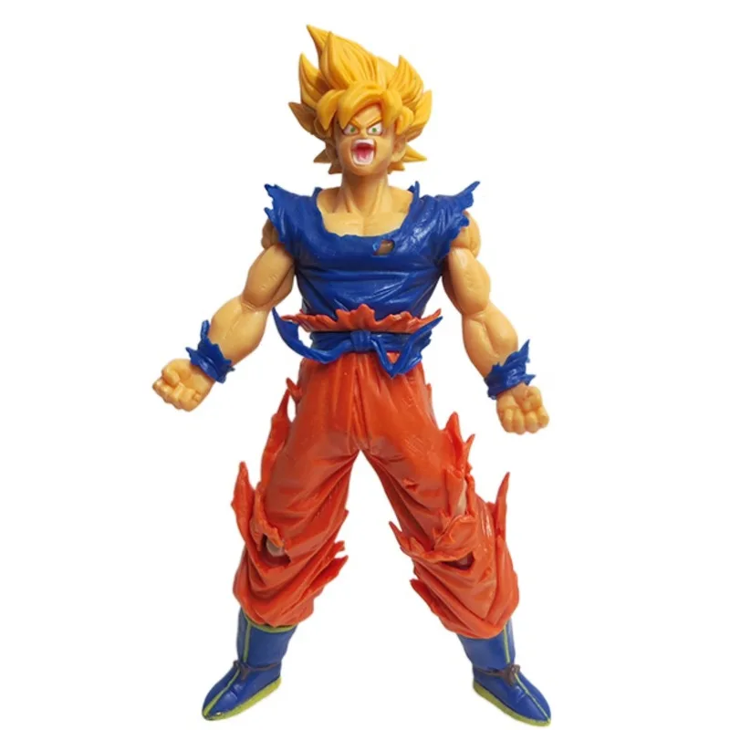 Dragon Ball DBZ Z Anime Figurine Model GK Goku Super Saiyan 2 Action Figure Figures Statue Collection Toy Doll Figma