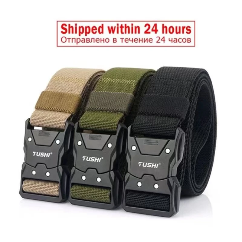 

Многофункциональный тактический ремень для комбинезона BANSY TIME, мужской уличный ремень, износостойкий модный спортивный парусиновый ремень...