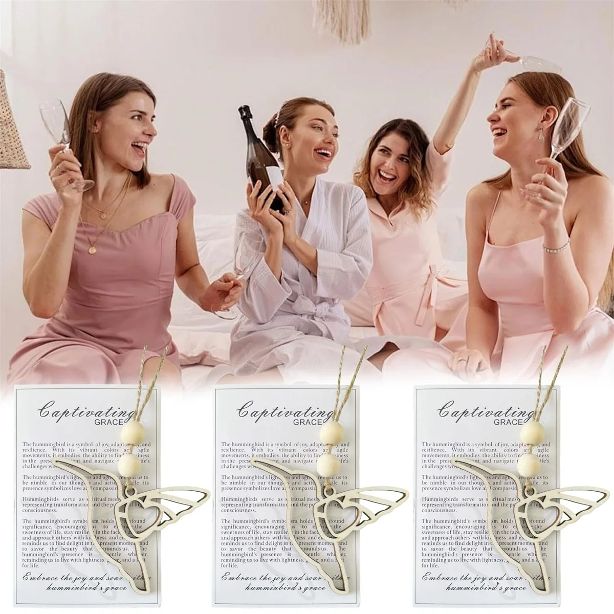 Предложения сегодняшней Prime Story Of Love And Loyalty Колибри Деревянный декоративный