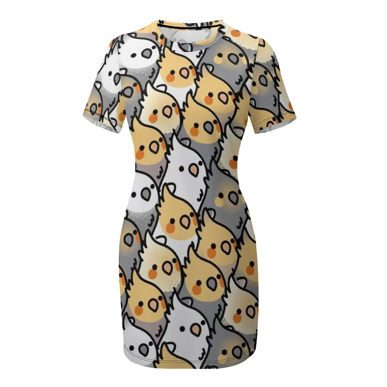 Платье Chubby Cockatiel из полиэстера