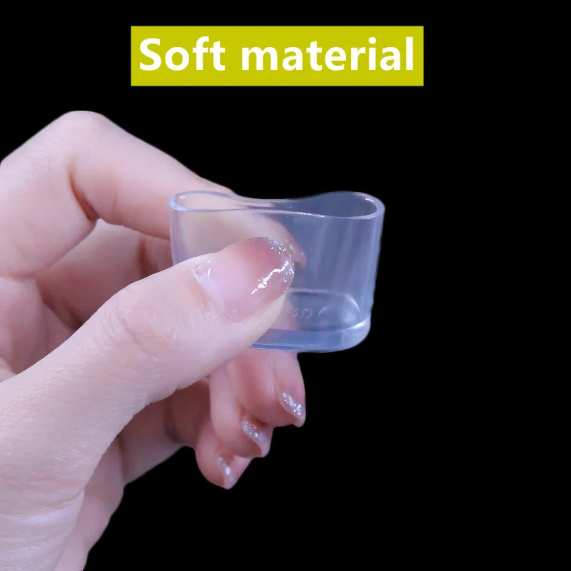 16 Упаковок Прозрачные Резиновые Колпачки Для Мебельных Ножек Нескользящие