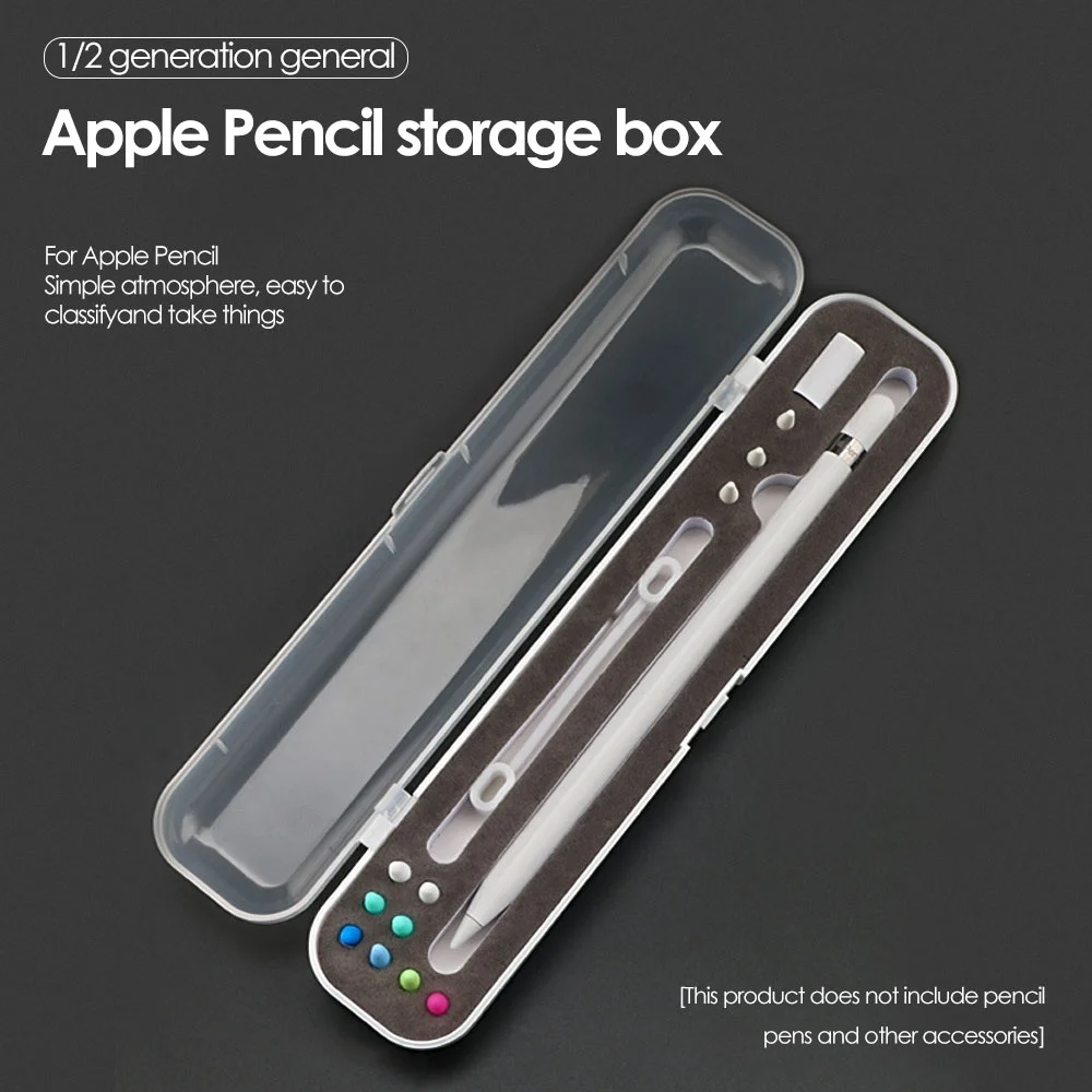 

Портативный пенал Apple для карандашей 1-го поколения, чехол, Жесткий Чехол, аксессуары, 2-й пластик