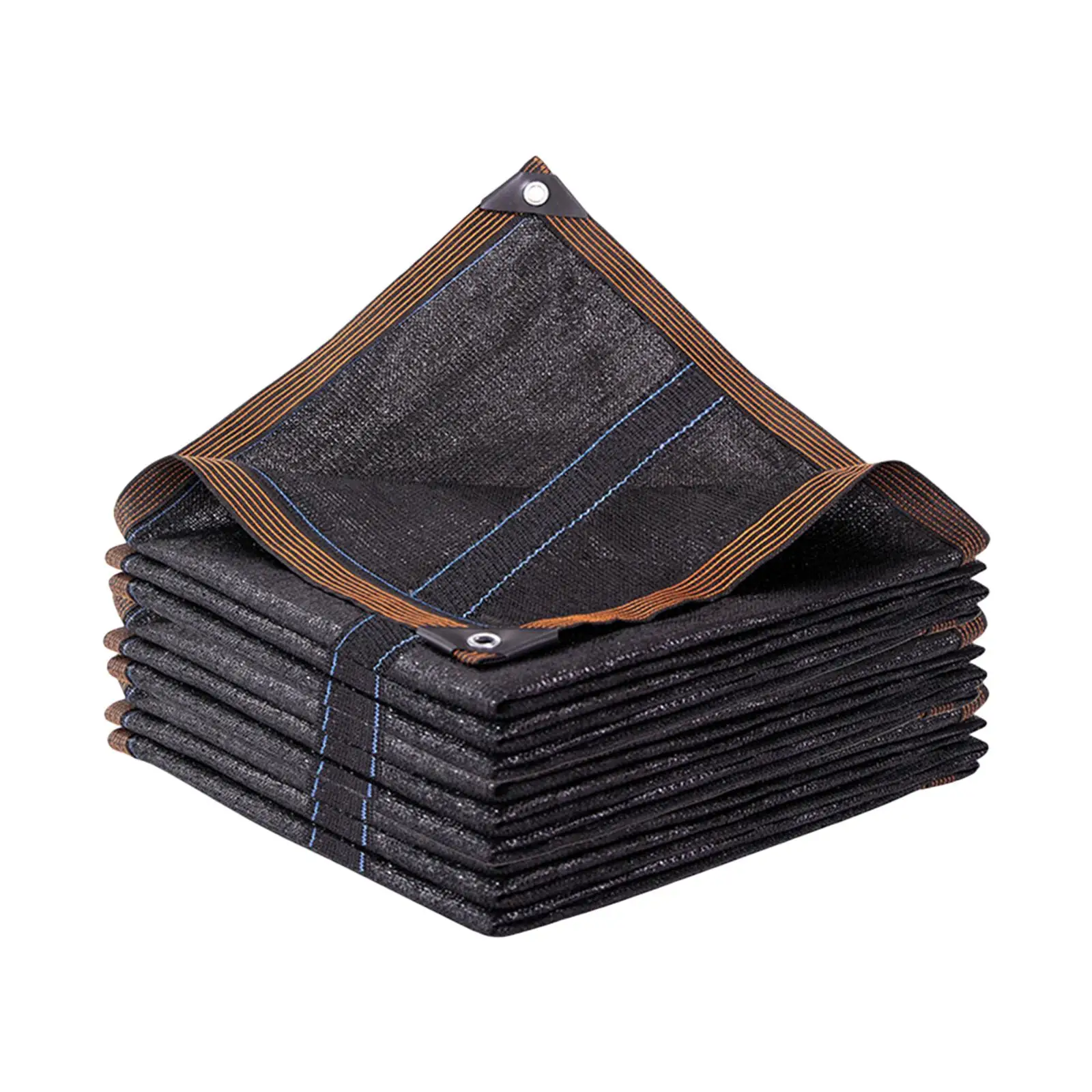 Сетчатый козырек с люверсами для выращивания растений в саду от солнца тканевый