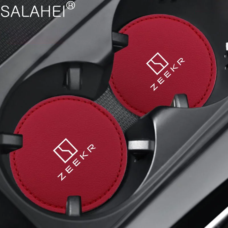 Для ZEEKR 001 009 2022 2023 2024 аксессуары для интерьера 2 шт. Стайлинг автомобиля кожаные