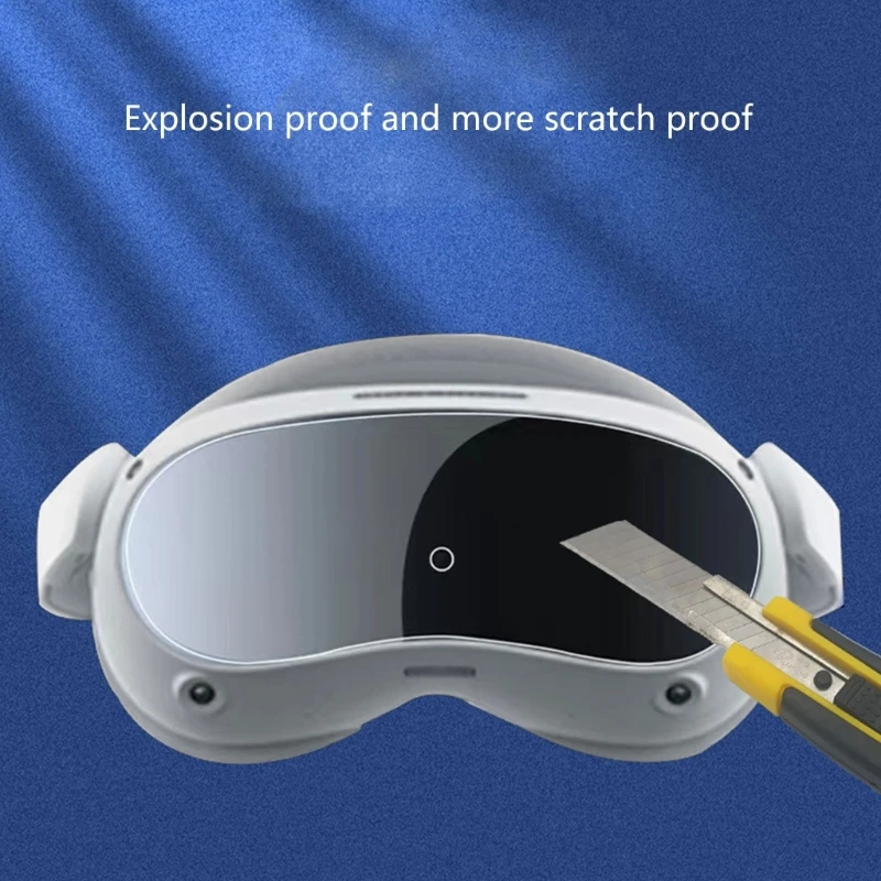 

Protective Film Screen Protector for Pico 4 VR Headset Glasses Lens Films Transparent Soft TPU Screen Protector K1KF
