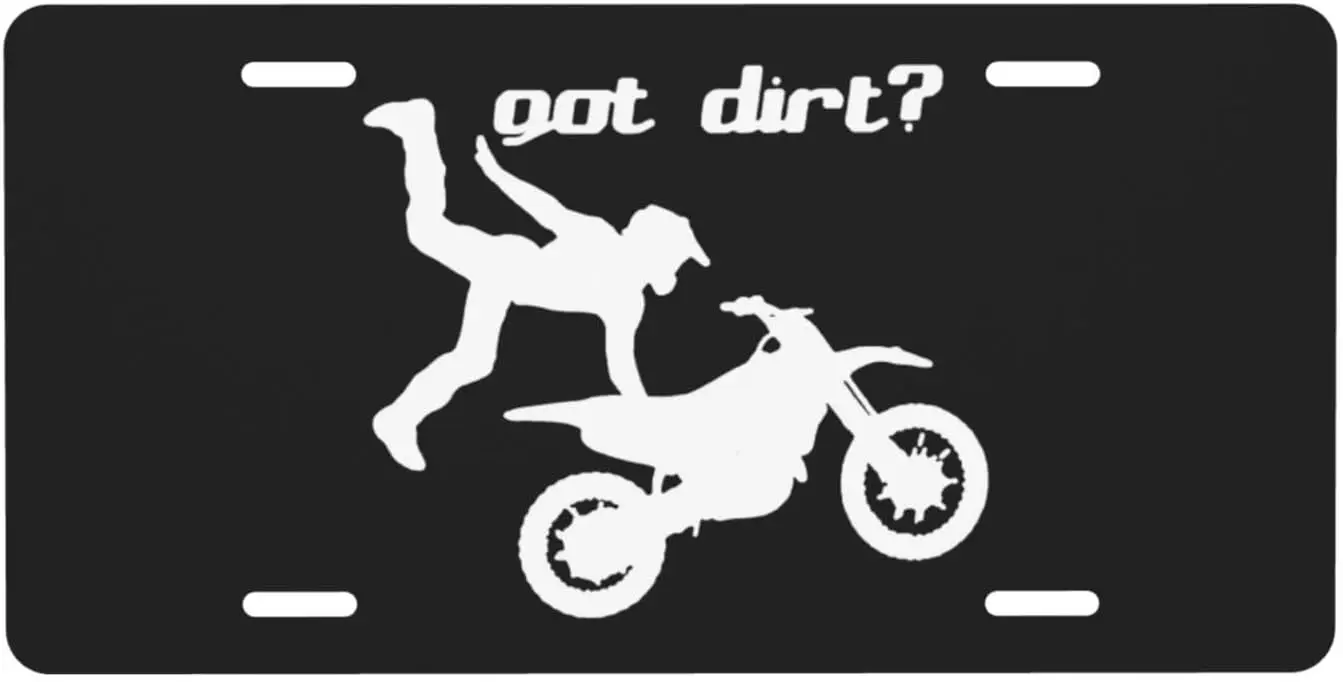 Фото 1 s, металлическая жестяная вывеска Goot Dirt Bike Motocross Racing 6 x 12 дюймов, декоративная передняя жестяная вывеска автомобиля, подходит для любого автомобиля №1