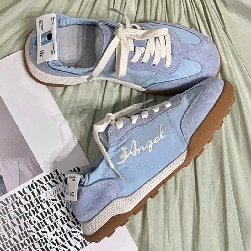 Кроссовки женские с вулканизированной подошвой модные спортивные удобные