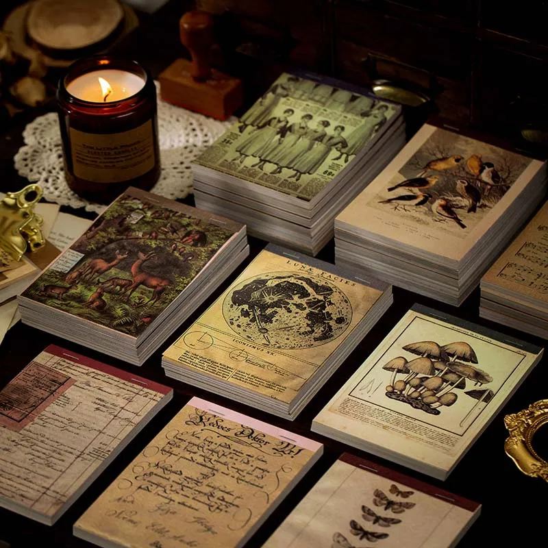 

DIY Scrapbooking Material Diary Planner Decoration Paper School Office Stationery Retro Style Nice Gift Multipurpose