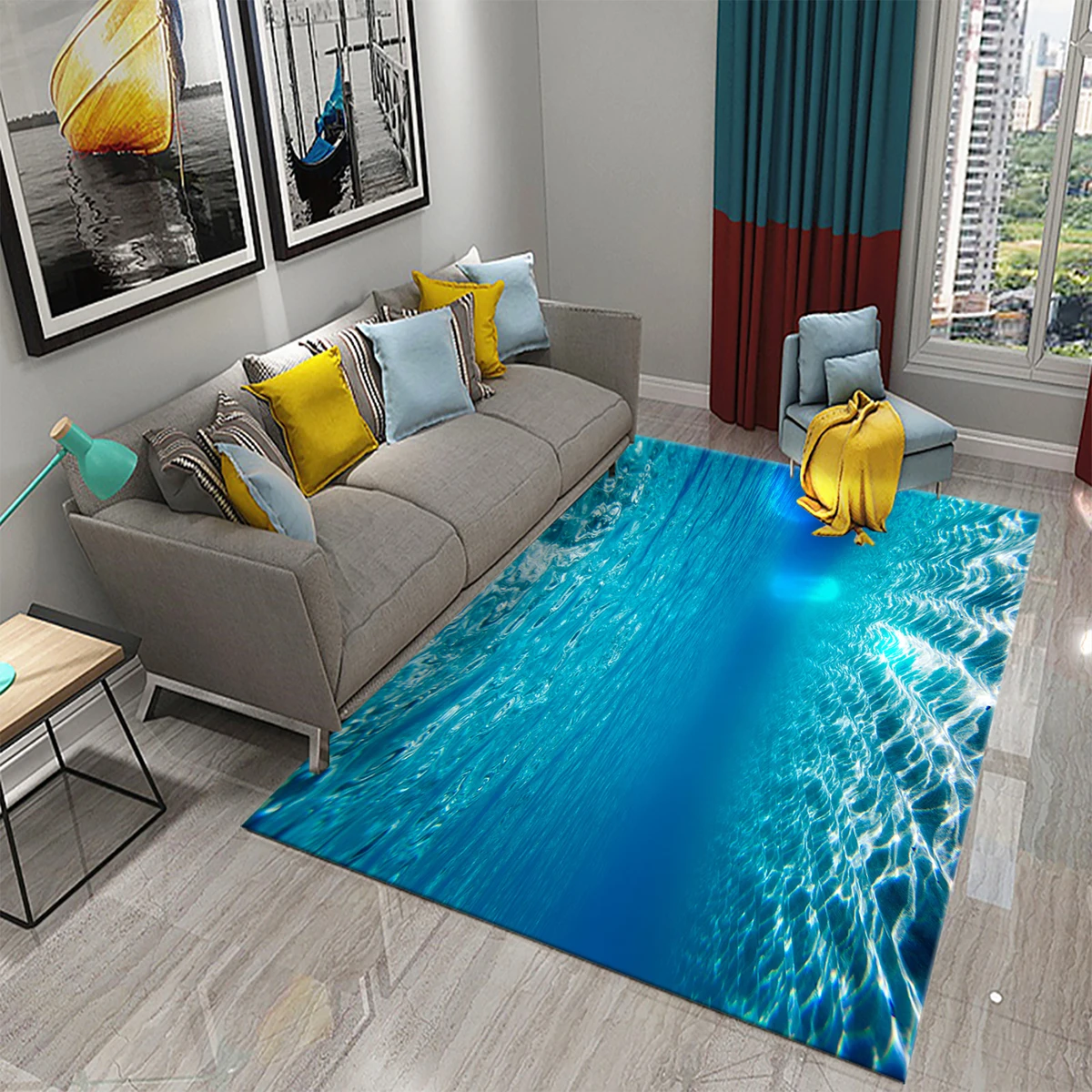 

Декоративный ковёр "Подводный мир"