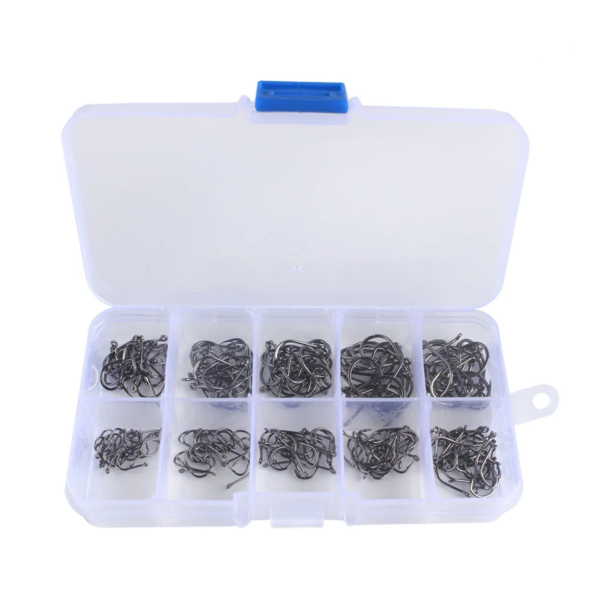 

100 PCS Outdoor Set Freshwater Circle Hooks Saltwater Fishing Gear Lesuire Equipment Suit Fish Tackle Kit Fishing equipment