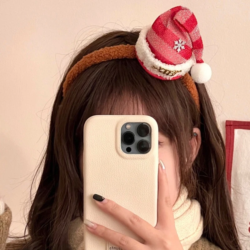 Банты Снежинка Повязка на голову Шляпы Санта-Клауса Обруч для волос