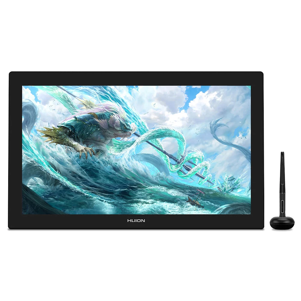 

Huion Pro 24 (4K) 4K resolution anti-glare etched glass full lamination 24 inches large size creative 4K pen display