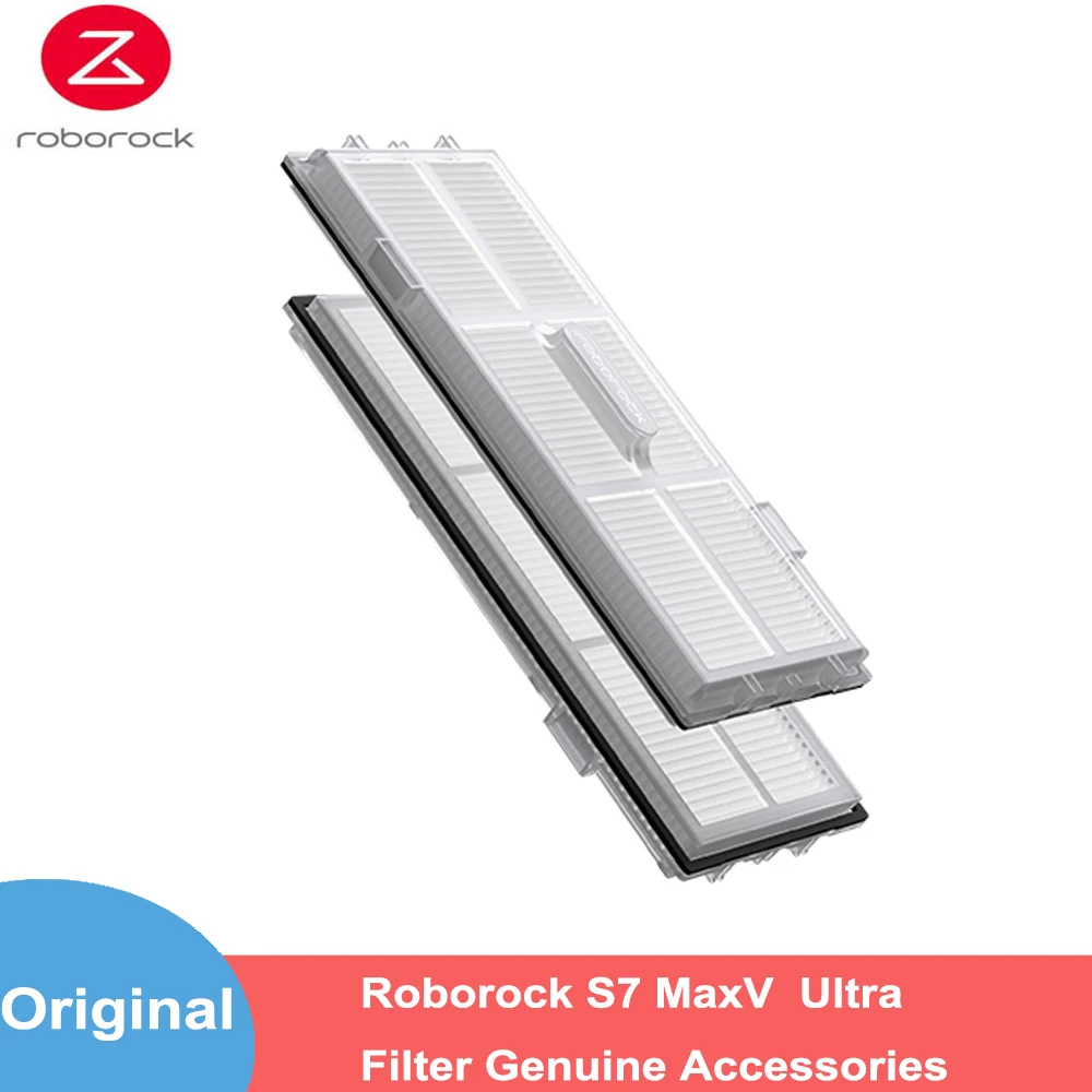 

Original Roborock S7 Filter Genuine S7 MaxV Ultra Accessories of Washable Hepa Filter Dust Bin Filters For S7 maxv Replacements