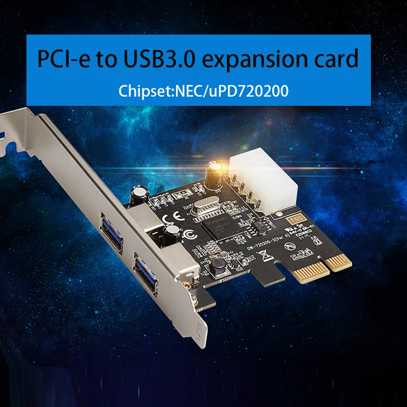 

Плата расширения PCI Express с поддержкой слотов Windows/Vista/Mac OS/Linux, 5 Гбит/с