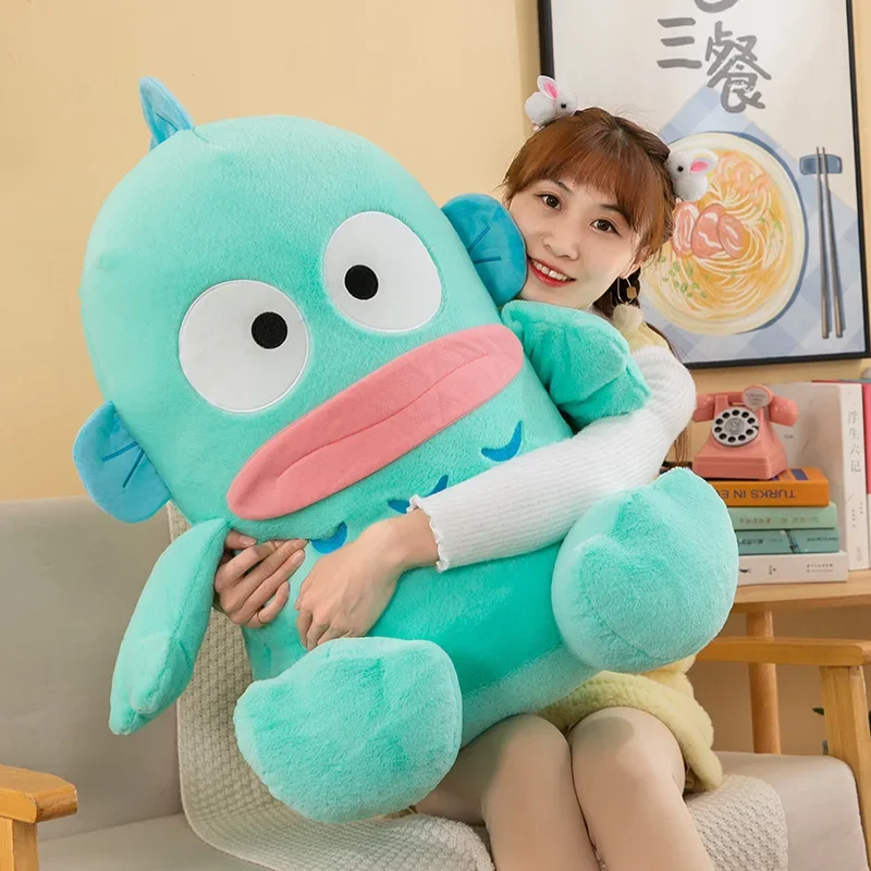 Лидер продаж Sanrio Kawaii Hangyodon плюшевая игрушка Мультяшные милые плюшевые куклы