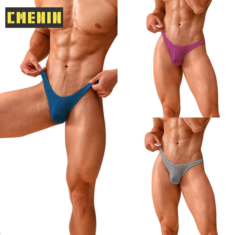 

3Pcs Soft Gay Panties Jockstrap Men's Briefs Popular Cotton Innerwear Sexy Man Underwear Brief Men Underpants Mutande Uomo
