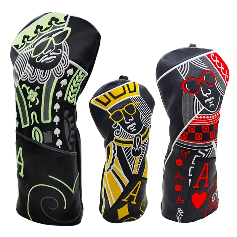 Club Wood Headcovers Driver Fairway Woods Hybrid Cover Photographing In Kind  Fast Delivery