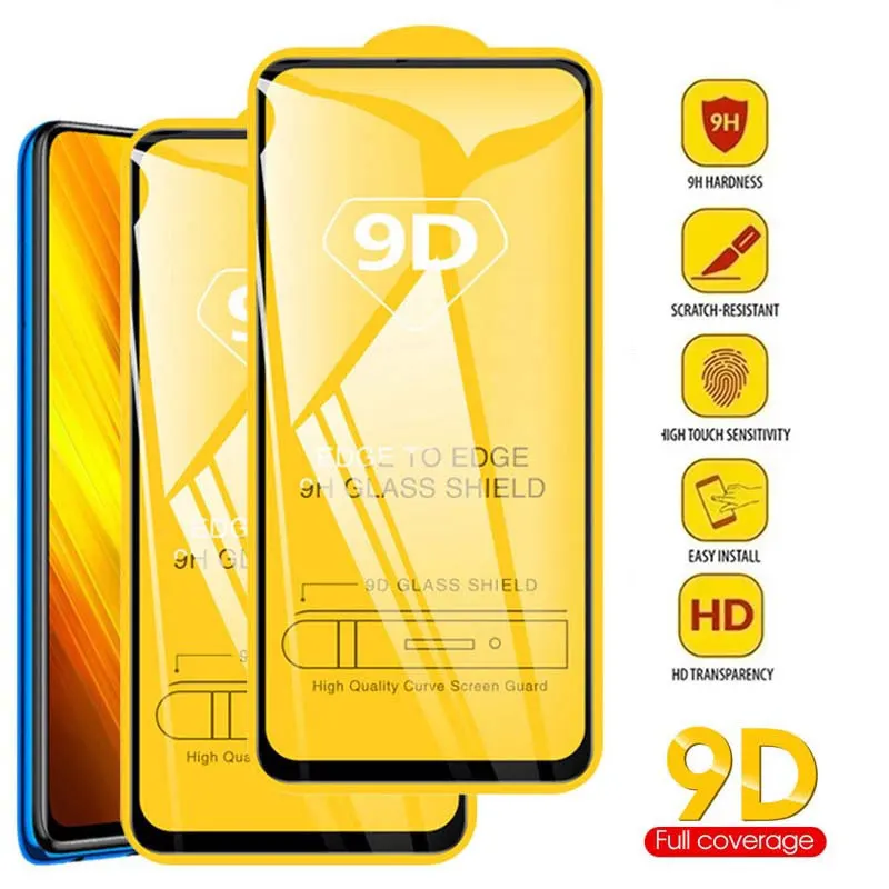 

2PCS 9D Full Tempered Glass For OPPO A17 A16K A16 A94 A95 A54 A53 A52 A9 A5 2020 A79 A75 A74 A5s A57 A56 A55 Screen Protector